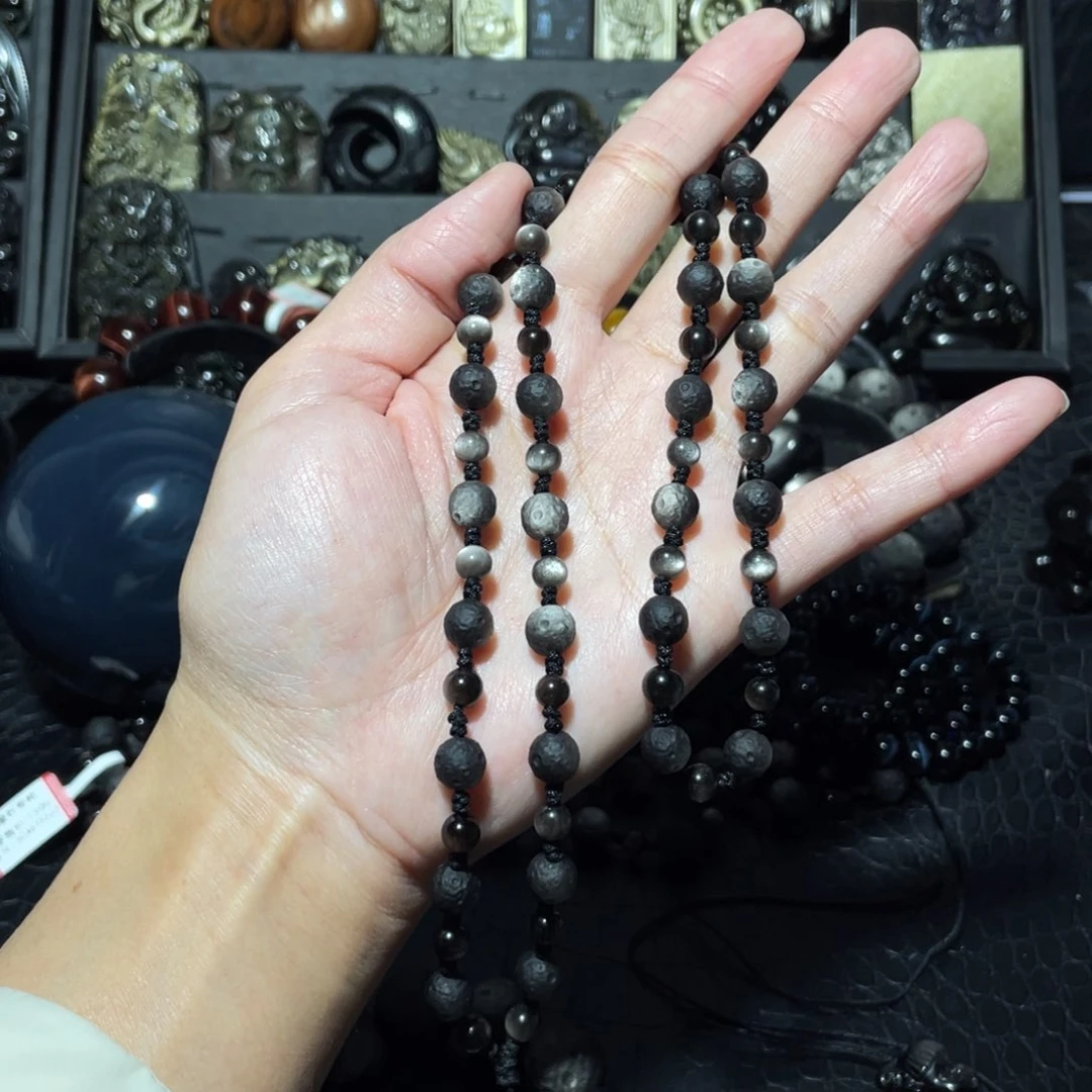 黑曜岩颈饰未镶嵌L*e