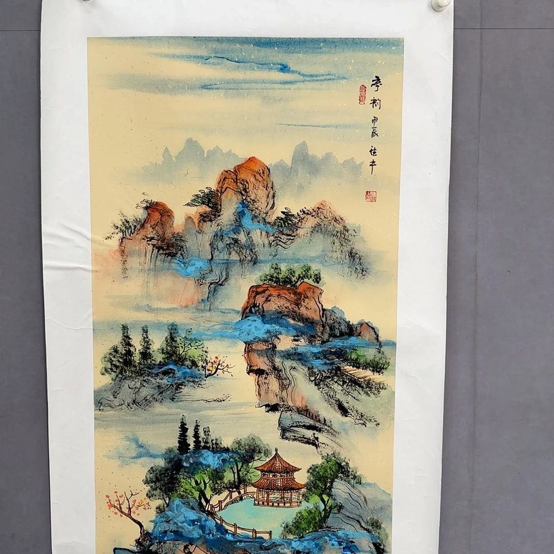 国画亲笔手绘原创