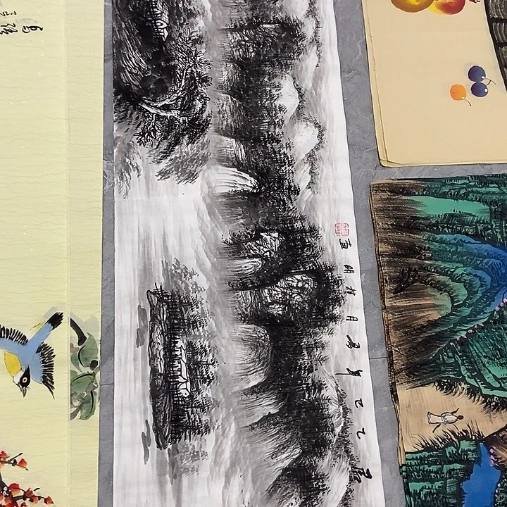 小周画廊的直播间