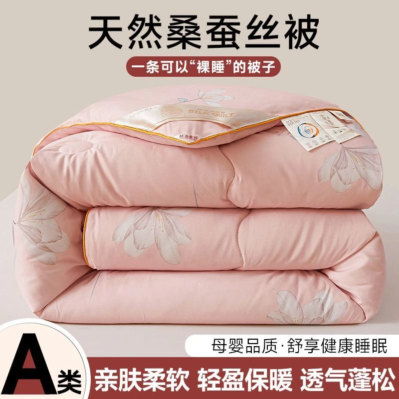加厚大学生宿舍专用被芯酒店子母被双人被被褥蚕丝被