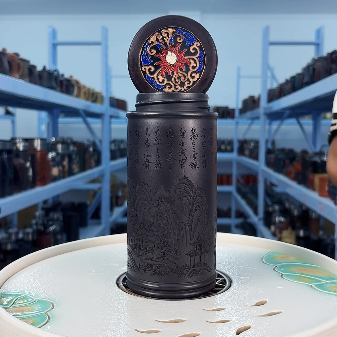 宜兴原矿紫砂杯子