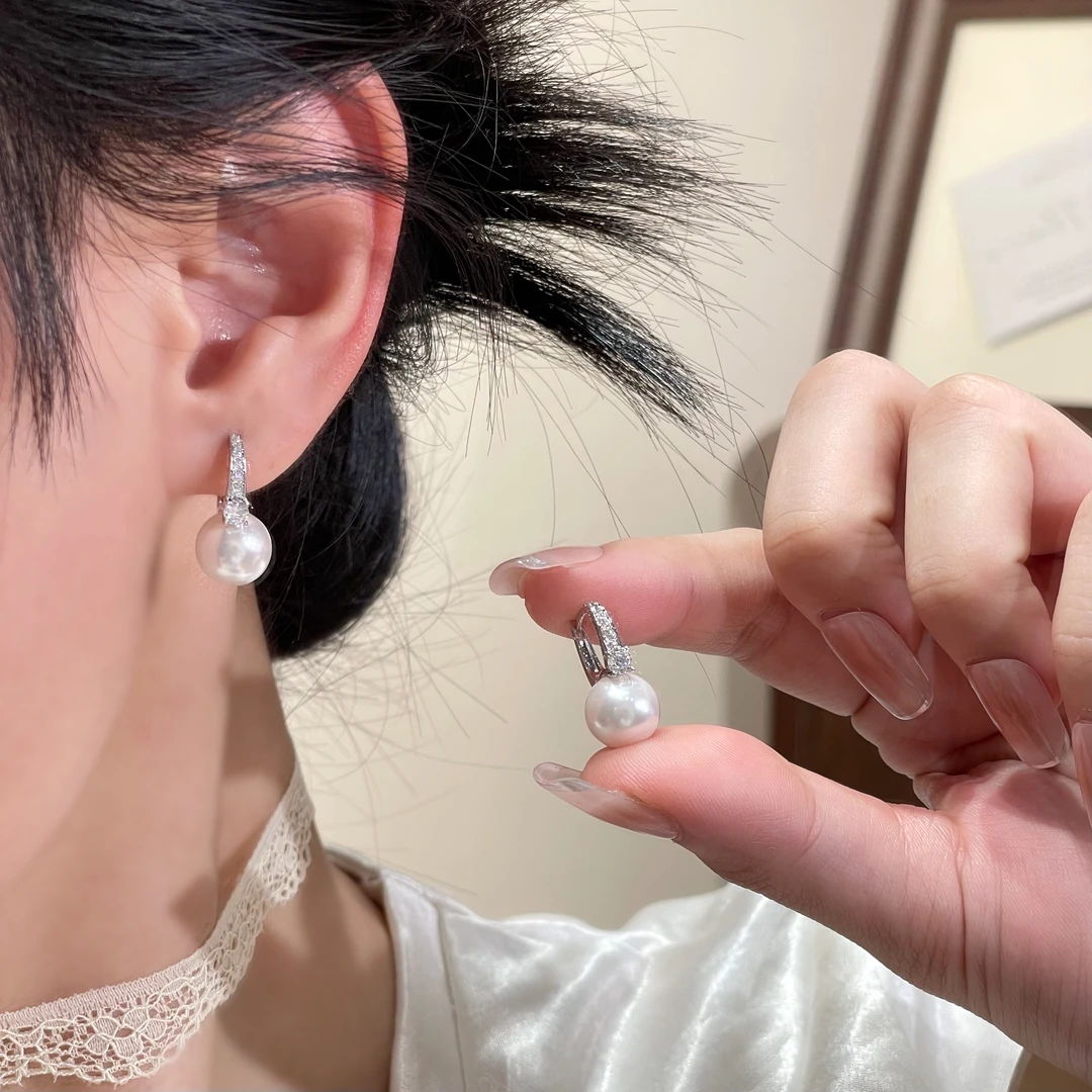 【澄意饰品】精致珠珠耳扣气质轻奢百搭时尚法式小众简约经典-740
