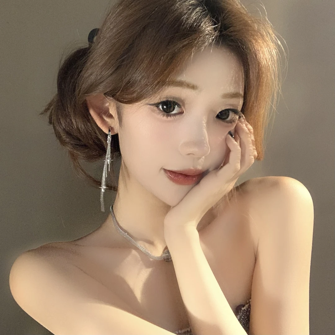 FULL GIRLISH耳环01909气质轻奢流苏耳钉耳饰