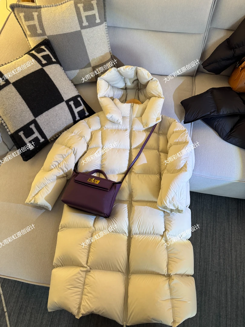 【昭昭*如愿】新国标90白鸭绒年货定制羽绒服保暖宽松冬季连帽25888