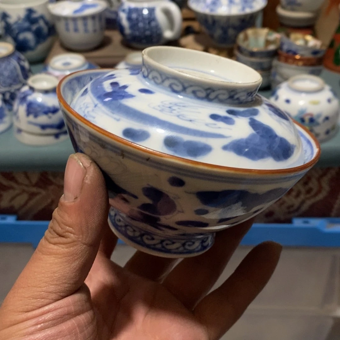 瓷片舶来瓷器满28包邮当日凑单