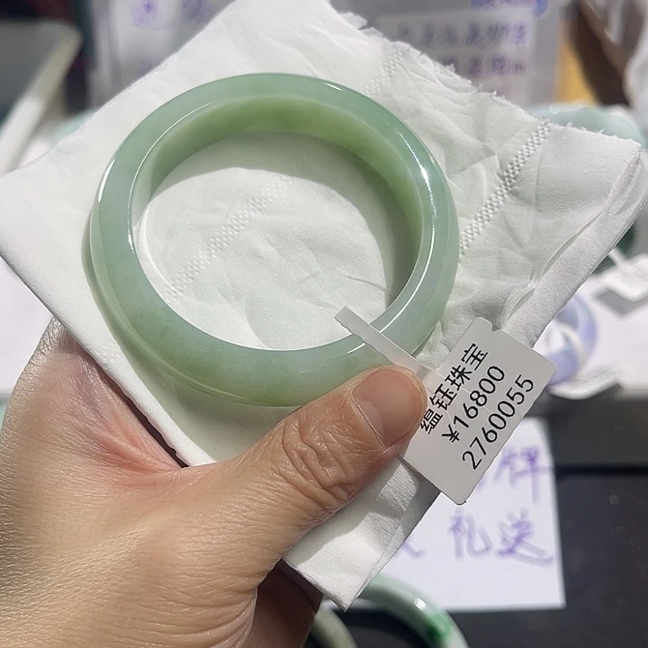 翡翠未镶嵌手镯纯天然缅甸缅甸翡翠手镯