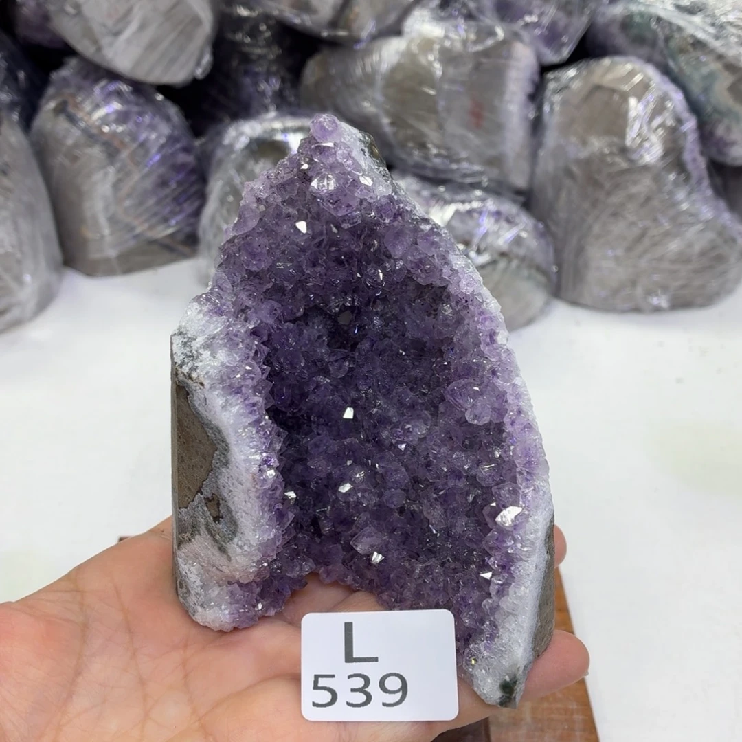 摆件水晶未镶嵌天然紫水晶
