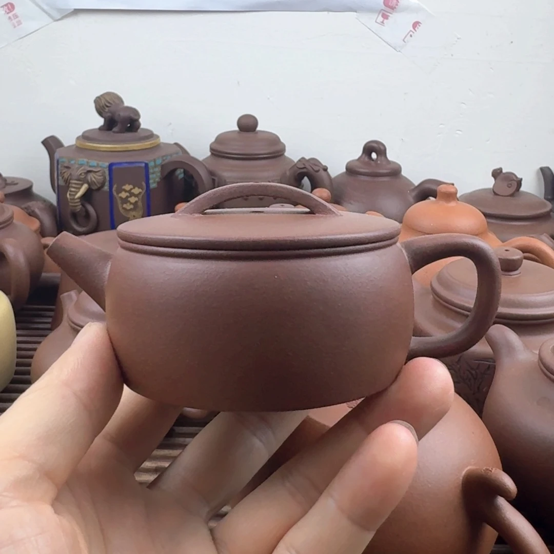 茶壶紫砂汉瓦150cc台西嫩底槽清