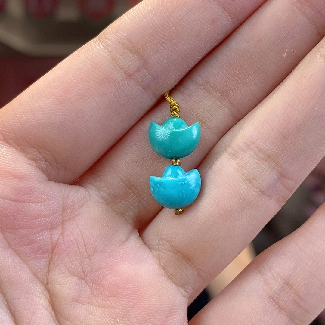 未镶嵌绿松石珠宝奇石