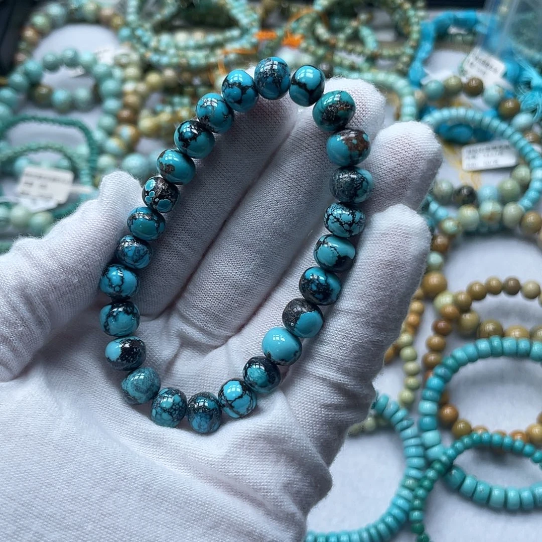 未镶嵌绿松石珠宝奇石8+