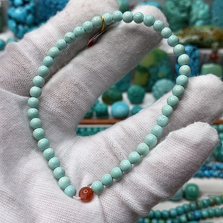 未镶嵌绿松石天然原矿 带武汉地大证书