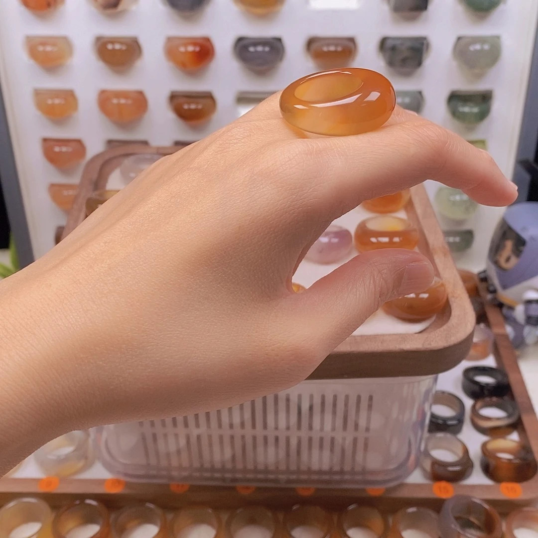 香***儿未镶嵌戒指玛瑙/玉髓港16