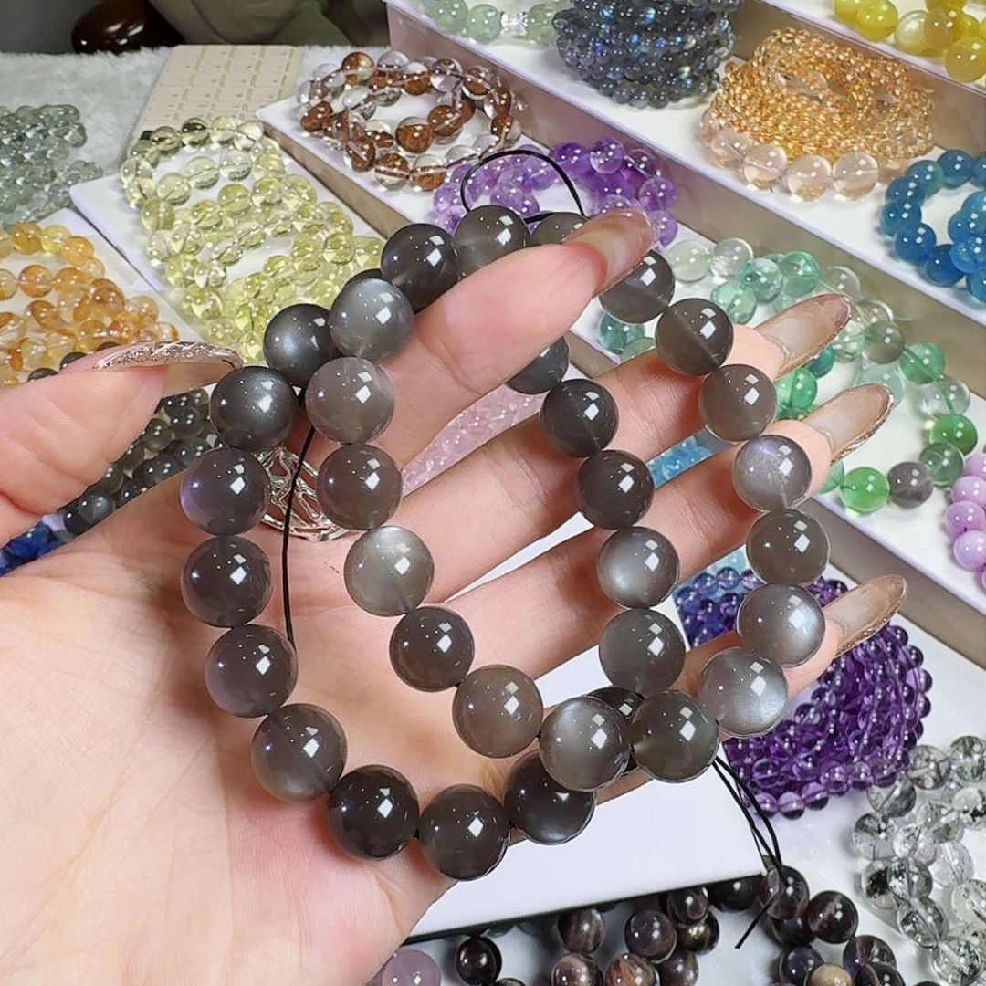 水晶手链未镶嵌霖****n银月光12