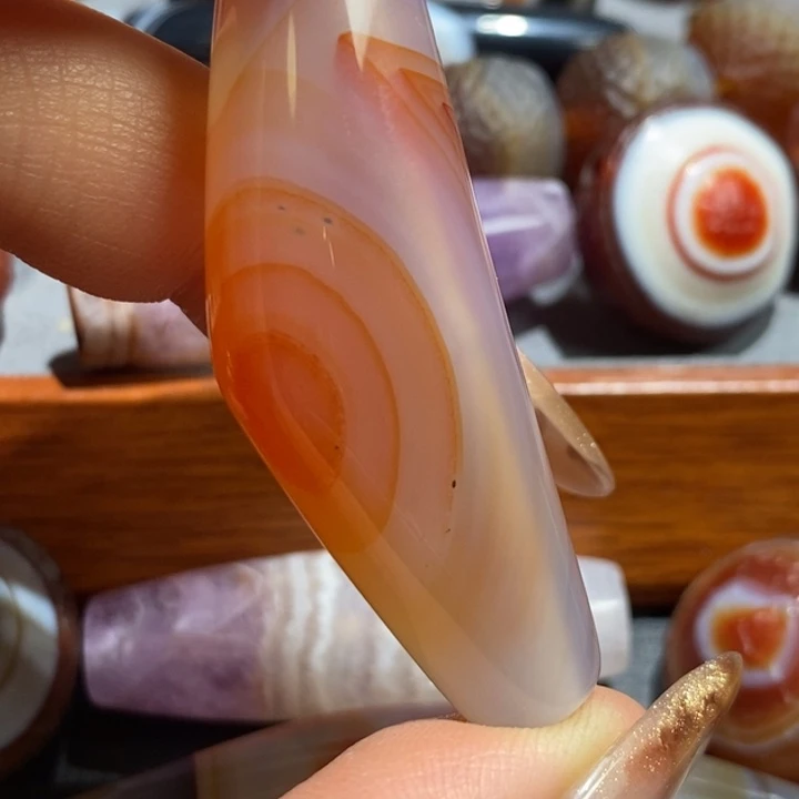 高***哥玛瑙/玉髓未镶嵌颈饰