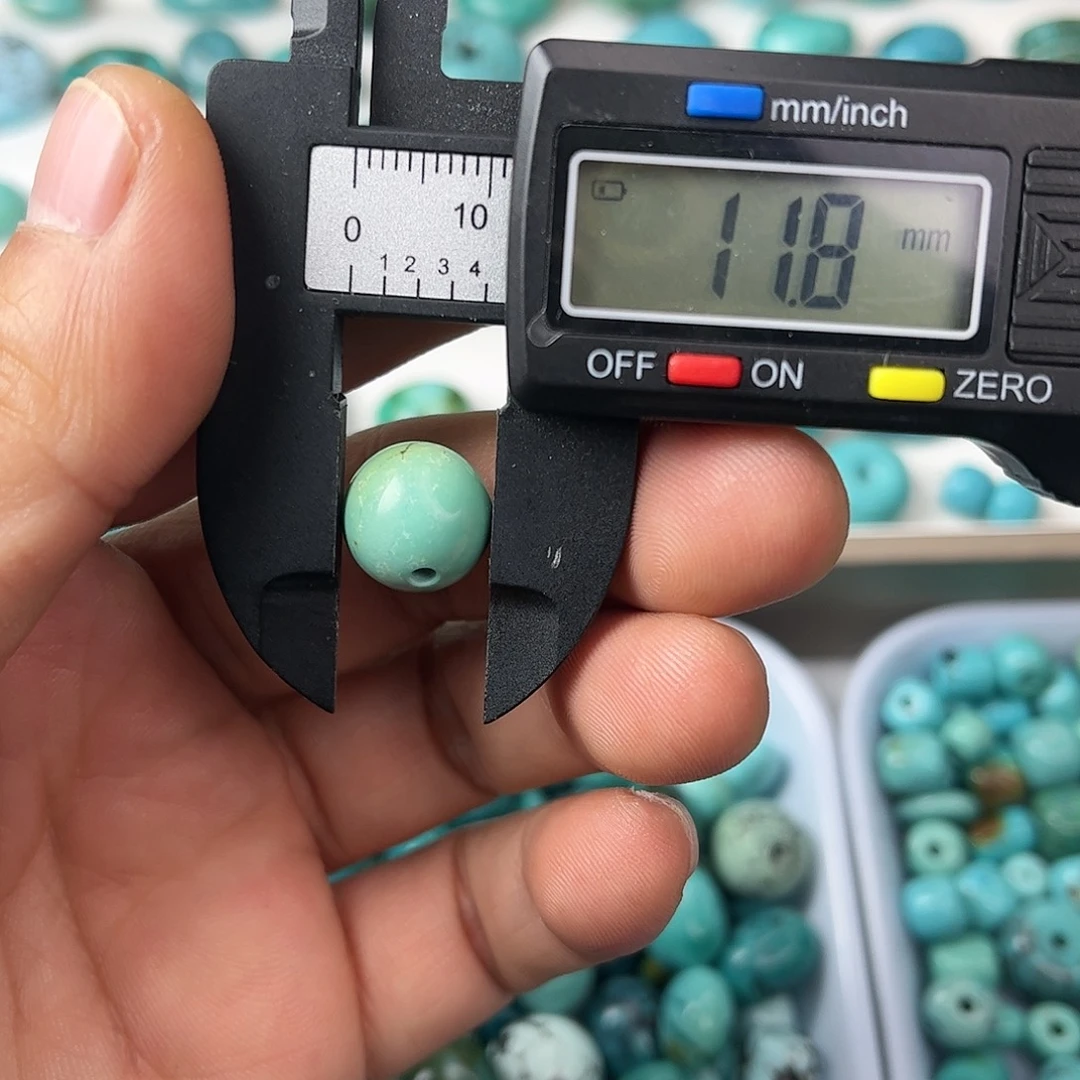 文玩配饰，军绿圆珠