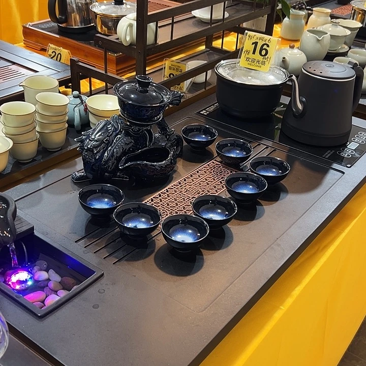 茶具带电器大套装