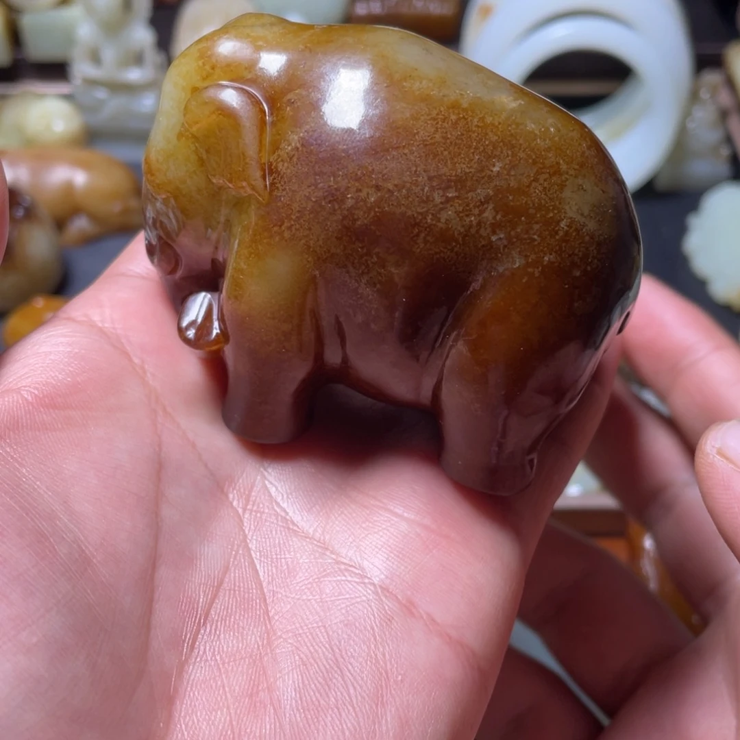 【闪购商品】和田玉挂件未镶嵌古**风