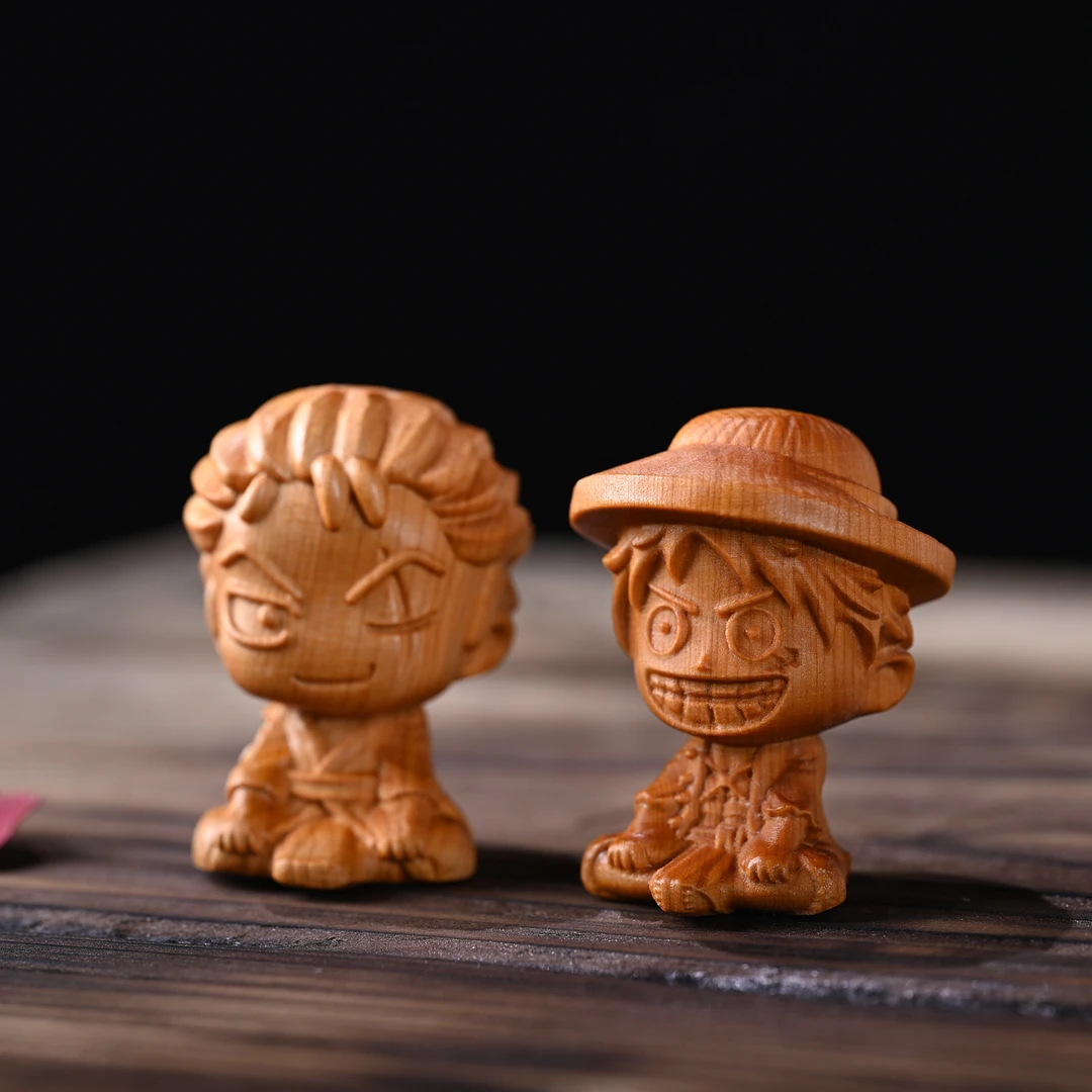 高端精品摆件路飞索隆小摆件创意摆件汽车工艺品摆件生日礼物礼品