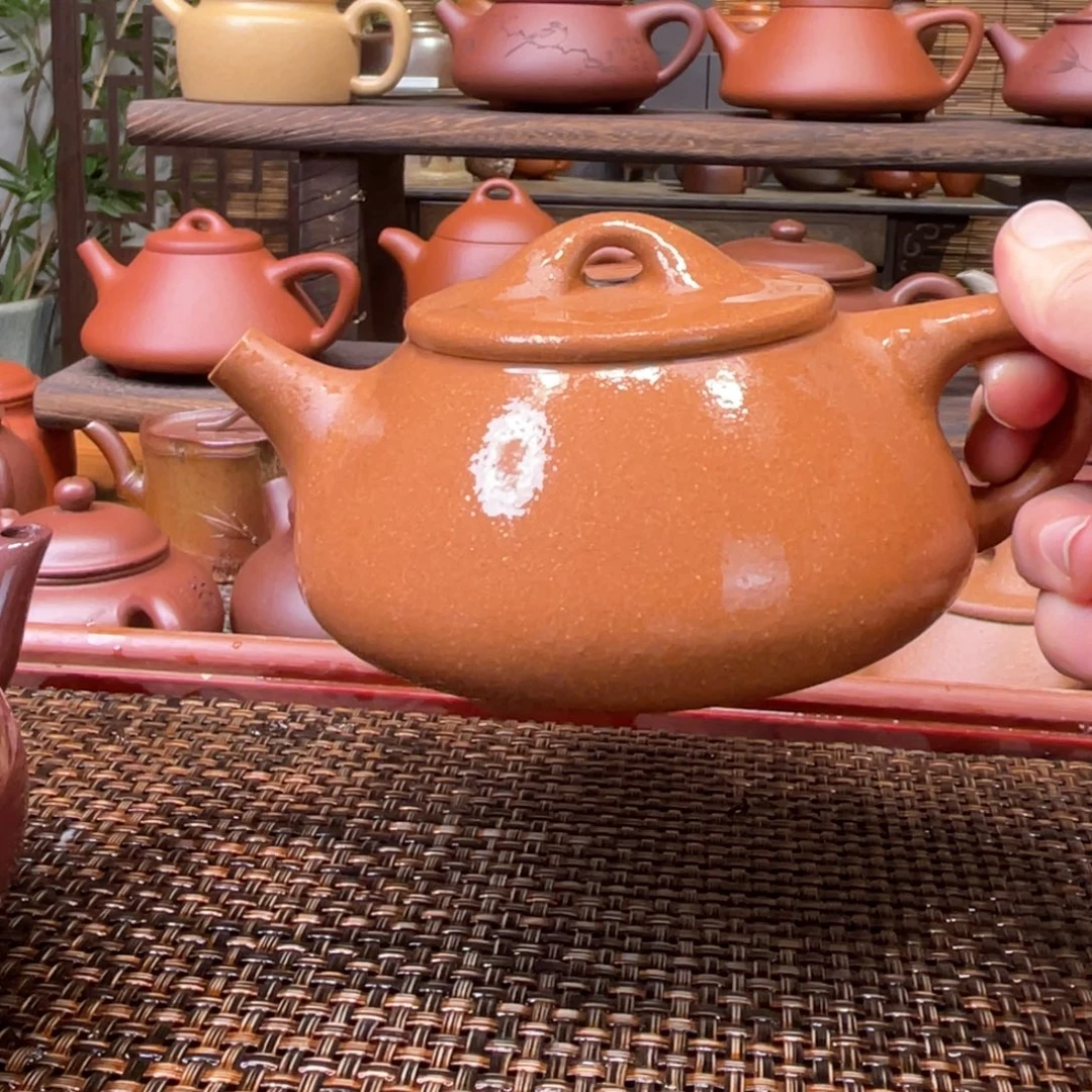 茶壶紫砂宜兴原矿紫砂手工制320