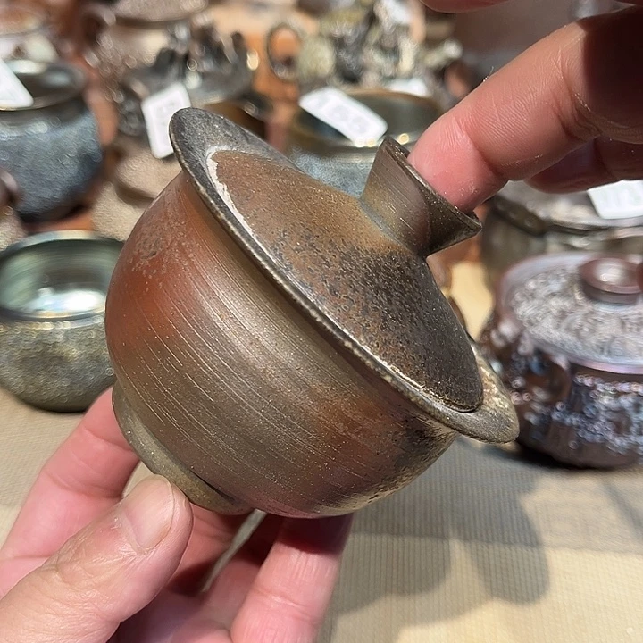 柴烧裸烧茶具福利163