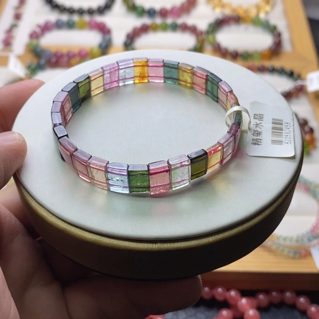 碧玺碧玺手链未镶嵌