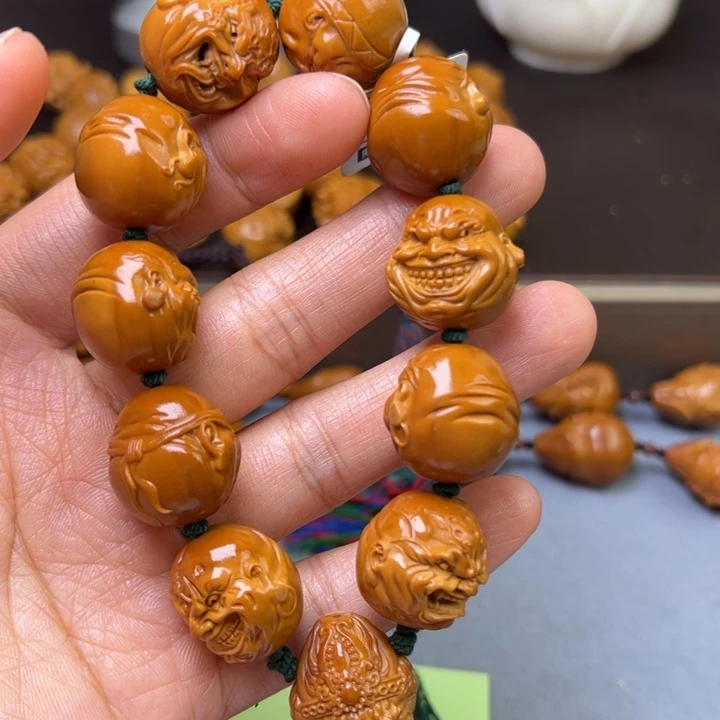 G***文橄榄核手串/手链橄榄核