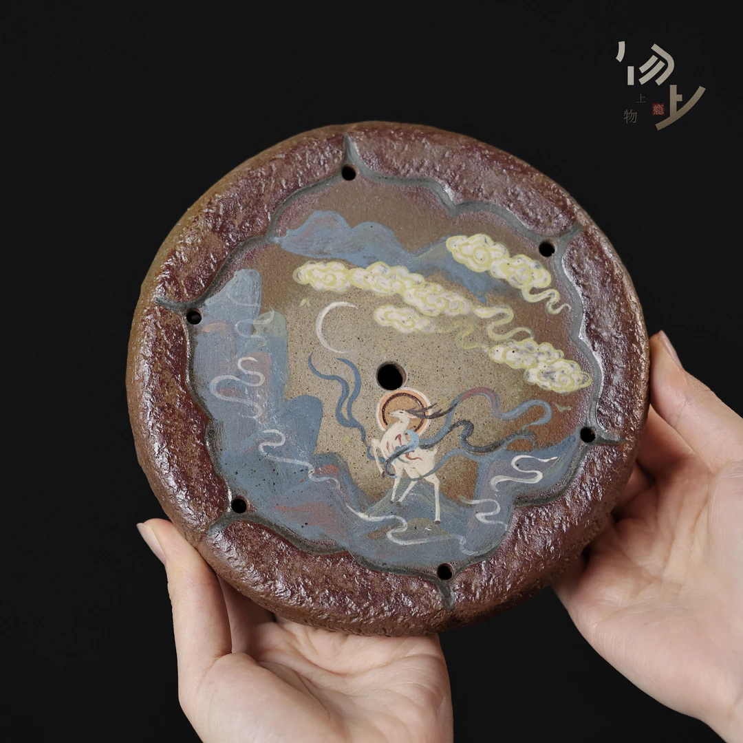 【叁山】观羽-新九色鹿壶承 茶道零配(观羽0927)