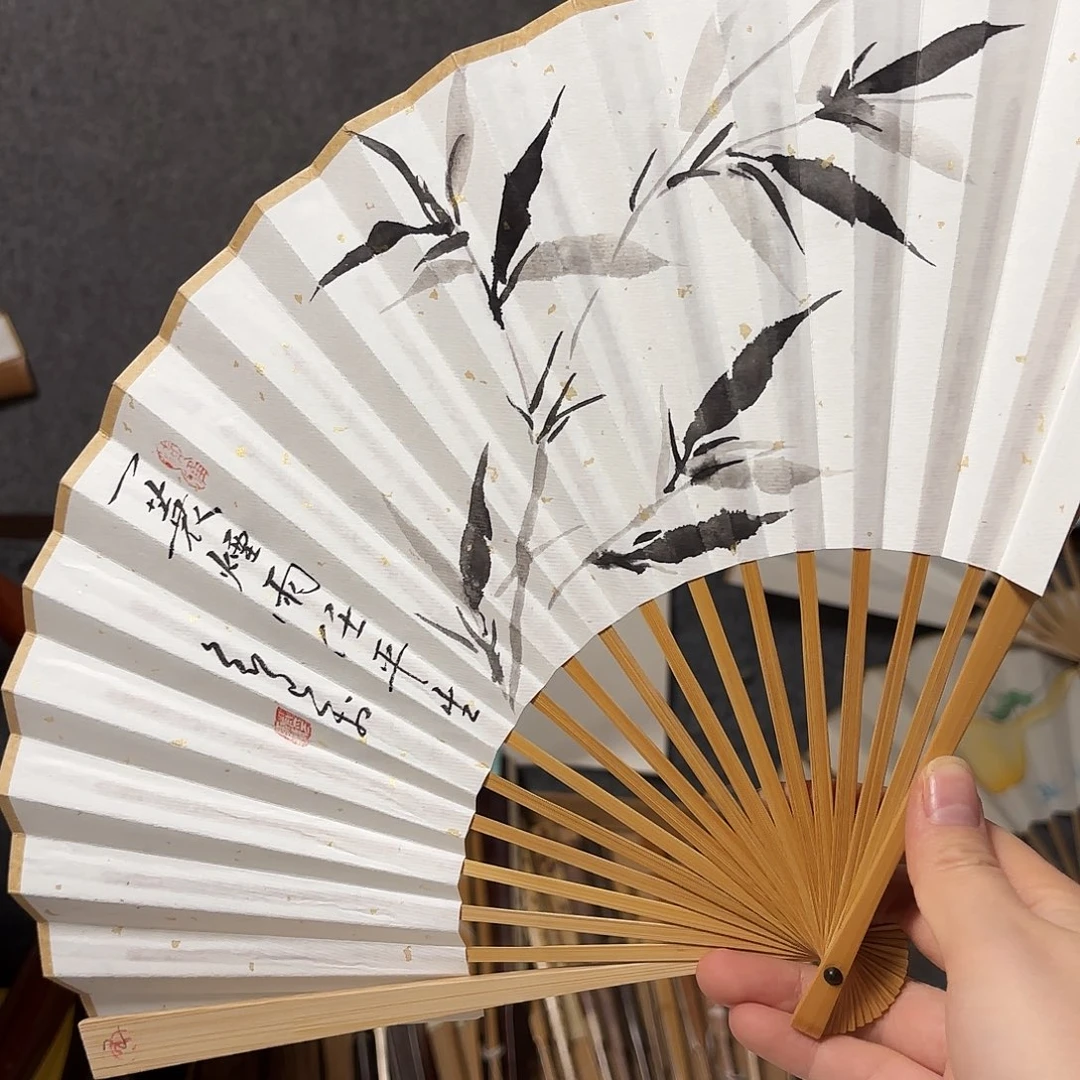 书法手写手绘作品7寸玉竹一蓑烟雨任平生