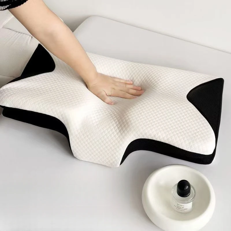 【升级蝴蝶枕】记忆枕枕头功能枕高枕不塌护颈记忆棉颈椎专用枕头