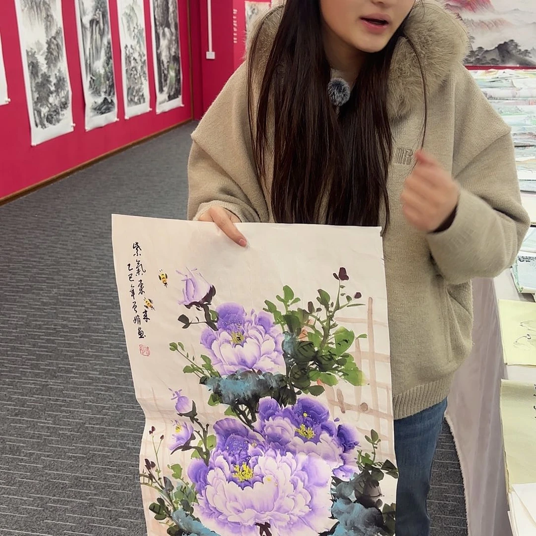 国画国画作品纯手绘