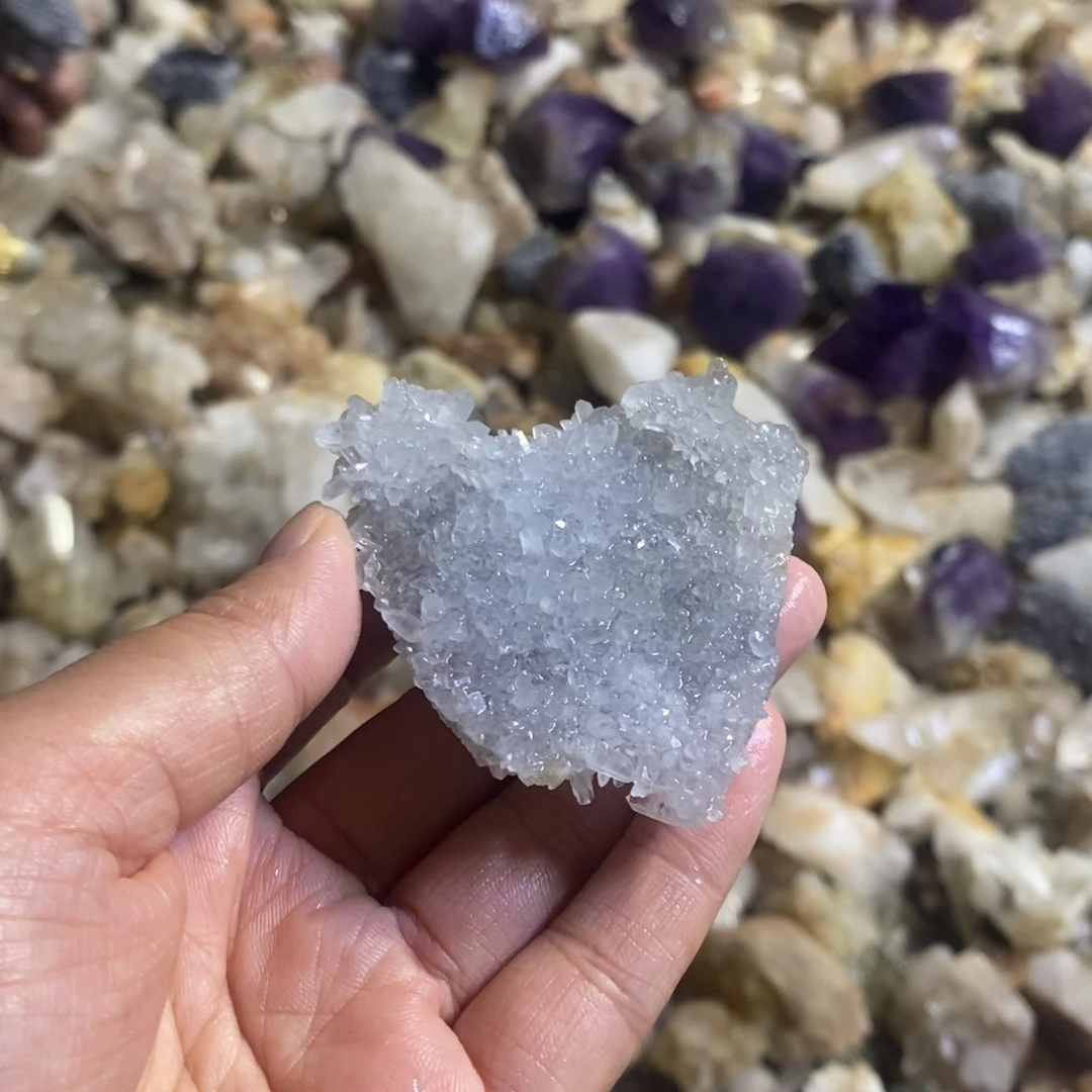 水晶珠宝半成品未镶嵌夏**6