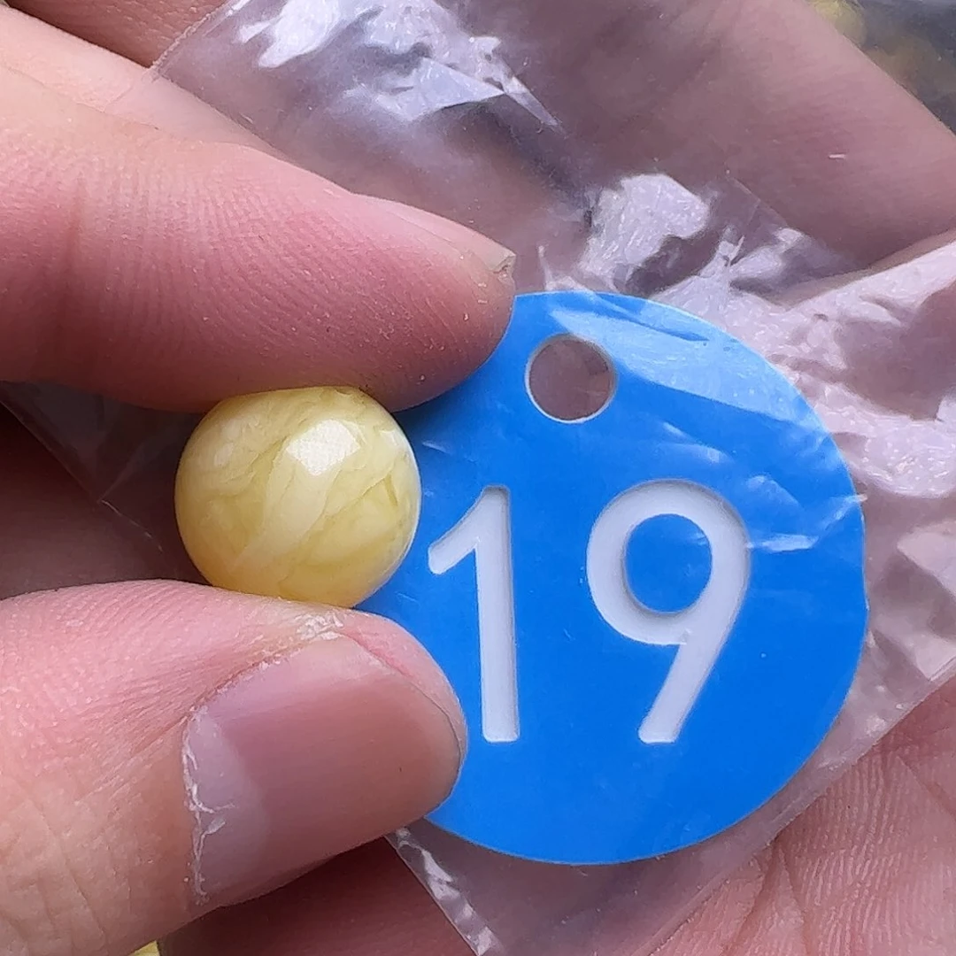 蜜蜡未镶嵌珠宝奇石13.5mm