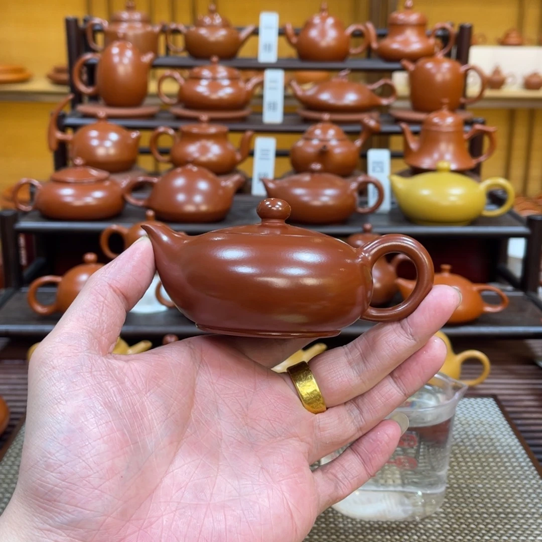 紫砂茶壶红凤雏 120-140cc