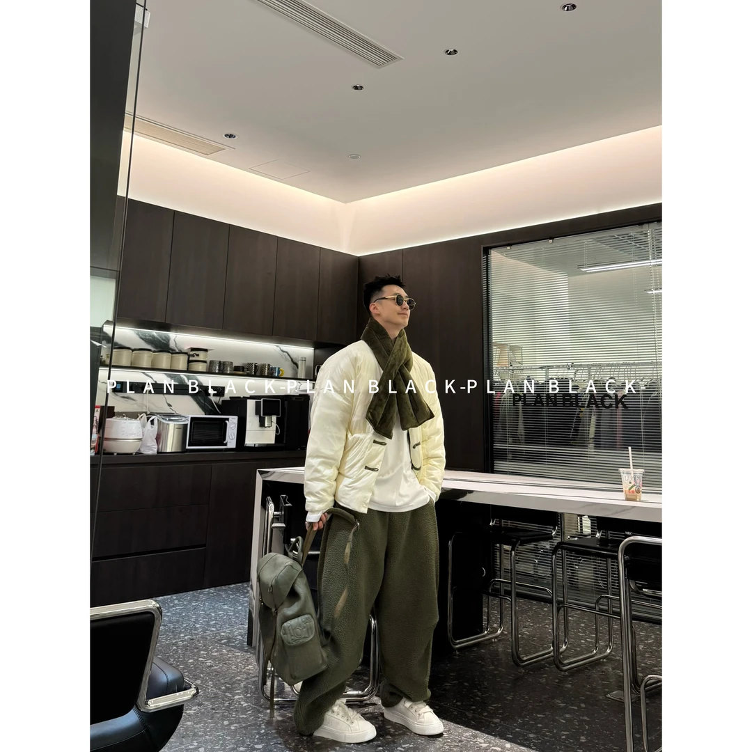 RICH陈发财【中式.盘扣羽绒服】东方美！调性潮搭保暖男羽绒衣8238