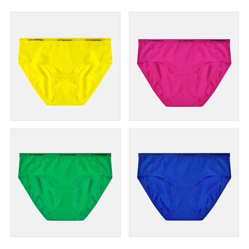 CR 女款微型窗三角内裤4条装51111835 -1H