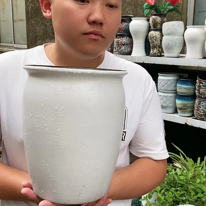 紫砂花盆口20高25福利