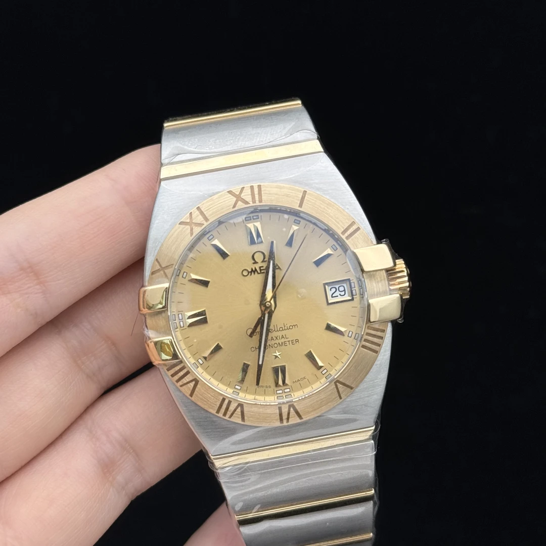 99新 Omega/欧米茄 自动机械35mm时尚男士腕表