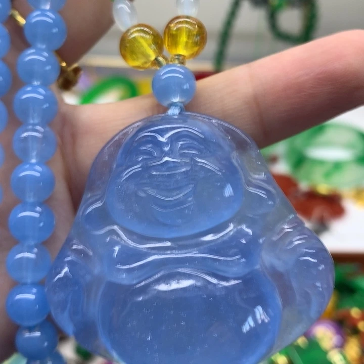 颈饰未镶嵌翡翠吊坠