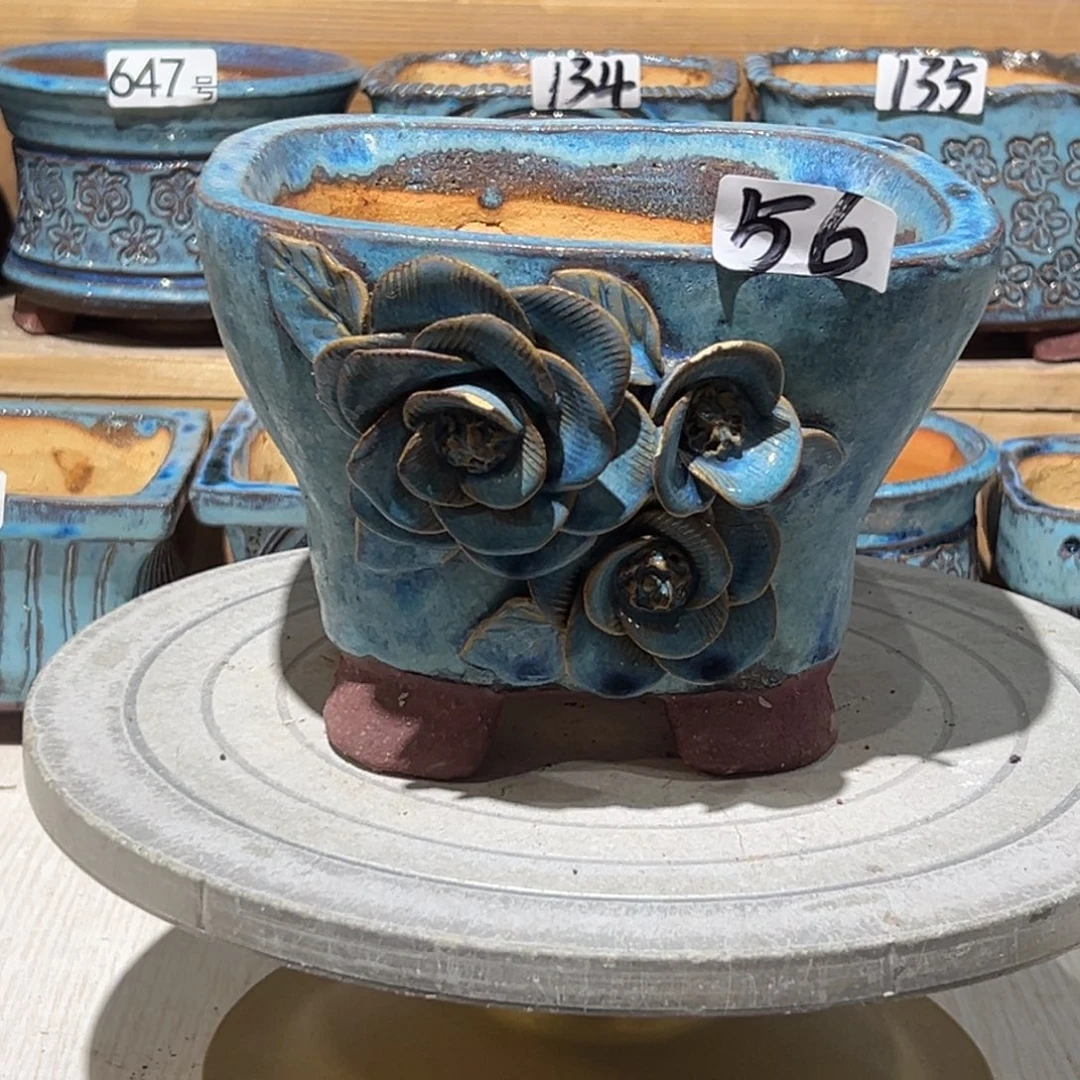 尚雅陶坊多肉花盆，内口径16