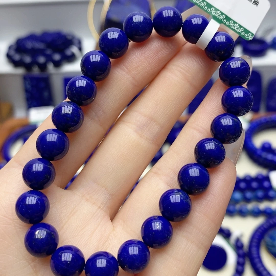 青金石未镶嵌手链8mm