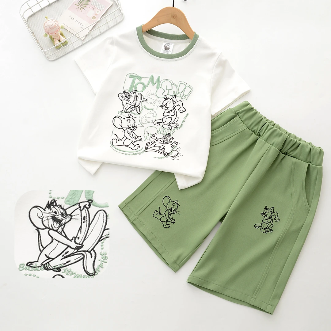 TM879儿童潮牌套装