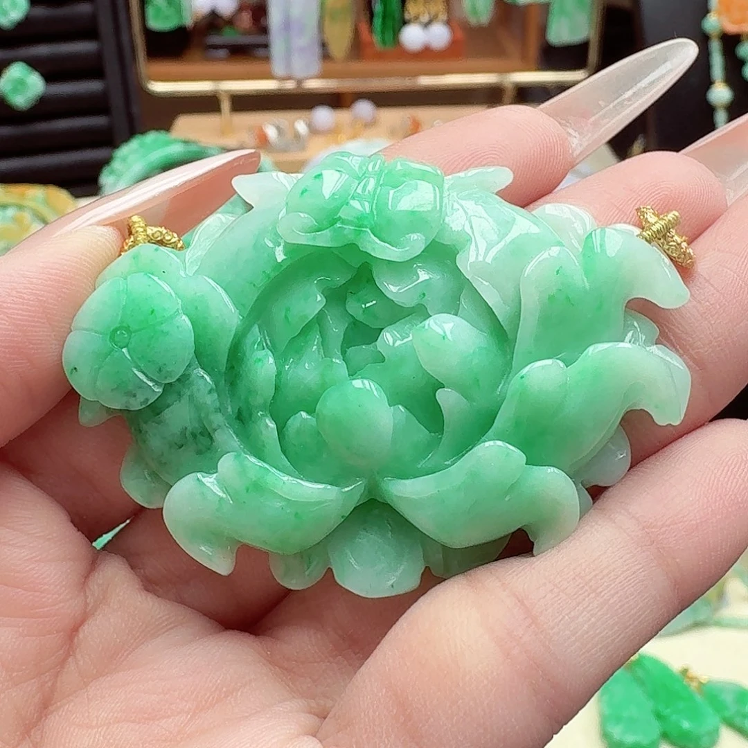 颈饰未镶嵌翡翠翡翠吊坠