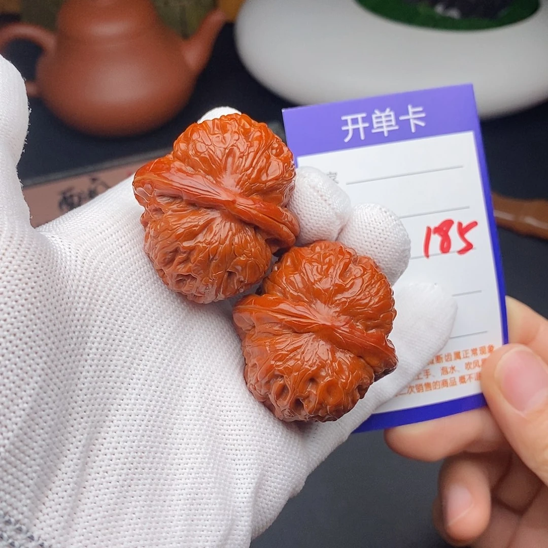 文玩核桃把件42元宝185