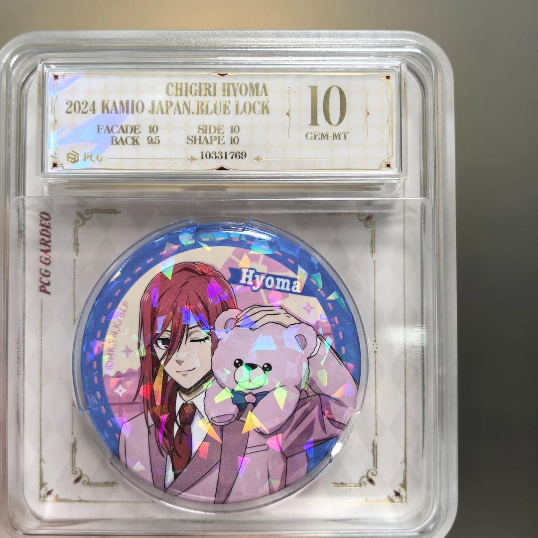 蓝色监狱正版日谷泰迪熊评级闪吧唧徽章一枚 千切豹马