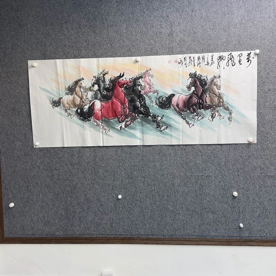 书法书法作品多次参加