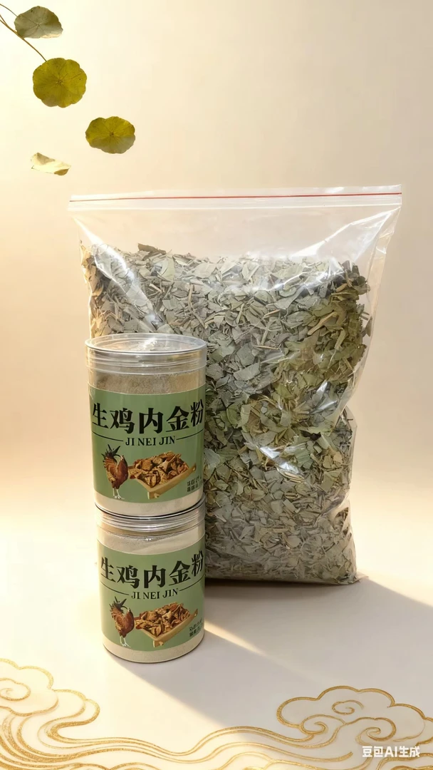 自家散养鸡内金无沙子【生粉】600克+500金钱草