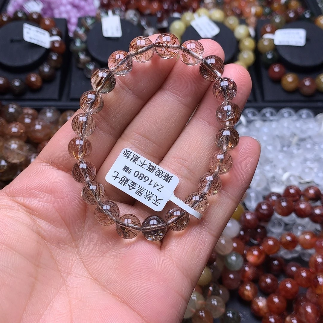 水晶手链未镶嵌，，