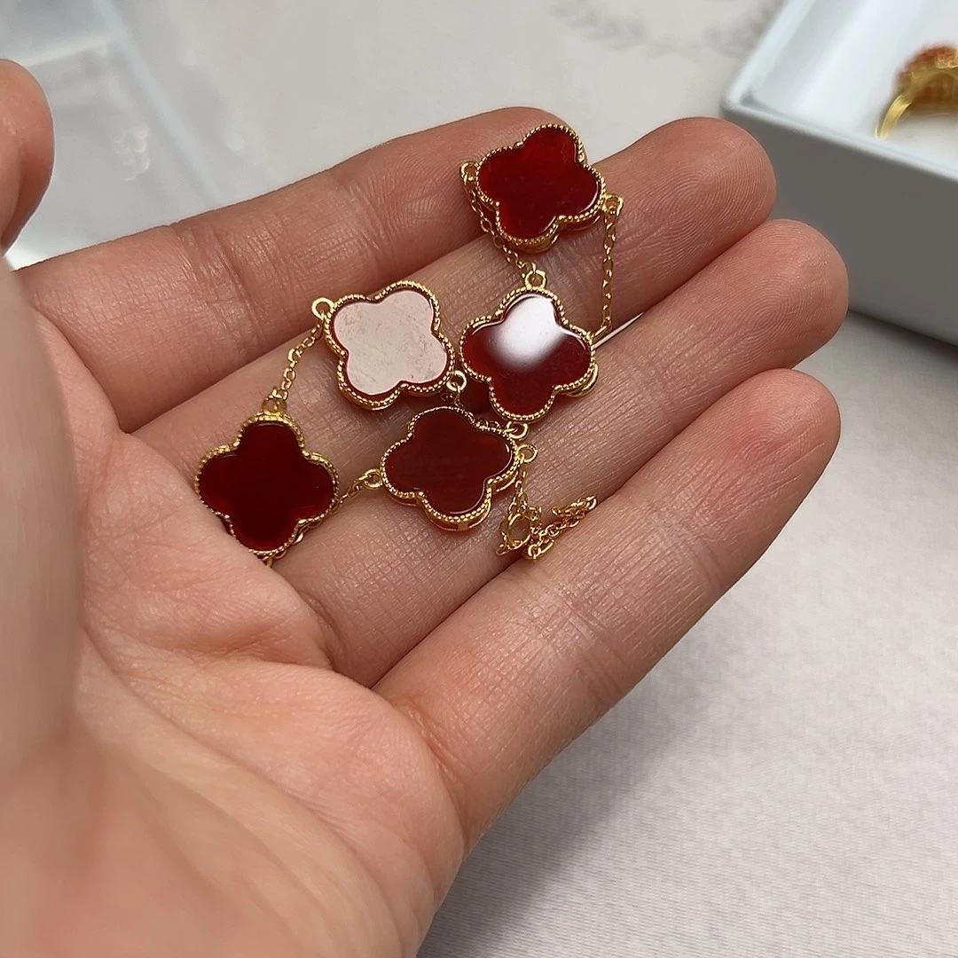 银S925镶嵌手链玛瑙/玉髓@***生