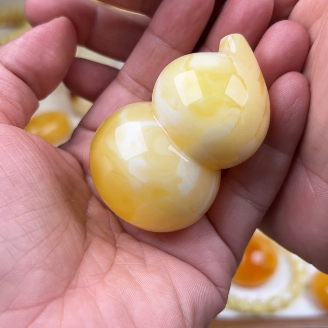 蜜蜡未镶嵌颈饰纯天然琥珀蜜蜡