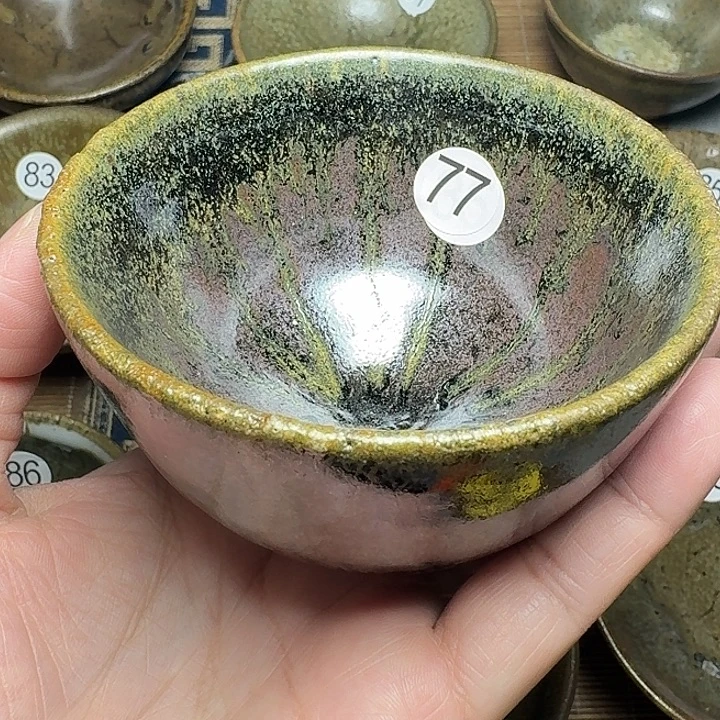 茶盏77 坚记茶盏摆件